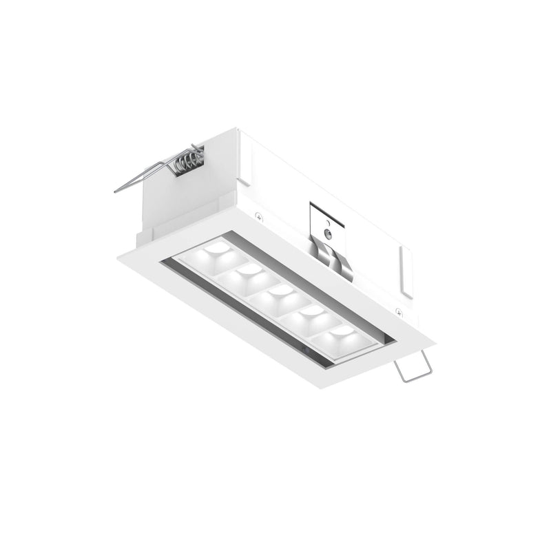 Pinpoint 7" Directional 5-Spot Recessed Downlight in White