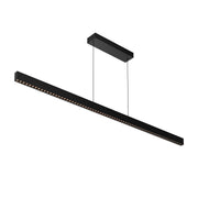 Pinpoint 72" Multi-Spot Linear Pendant in Black