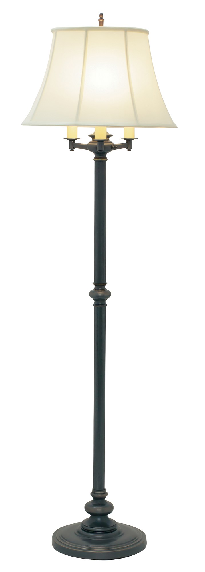 Newport 66" Six-Way Floor Lamp in Oil Rubbed Bronze