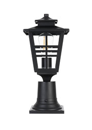 Macon Outdoor Post Light in Black