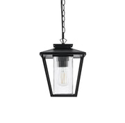 Gaul Outdoor Lantern Pendant in Black