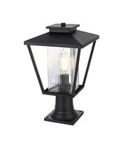 Gaul Outdoor Post Light in Black