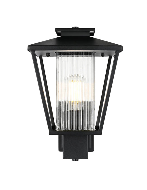 Gaul Outdoor Wall Lantern in Black