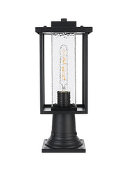 Philip Outdoor Post Light in Black