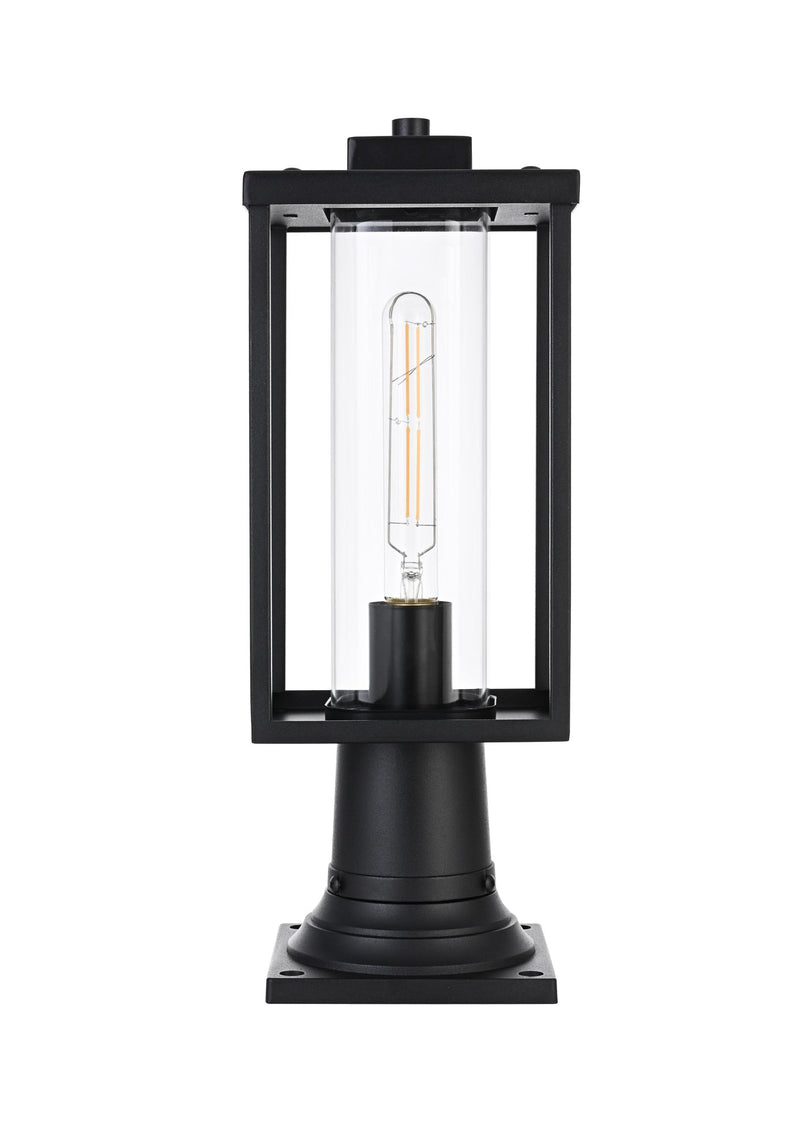 Memphis Outdoor Post Light in Black