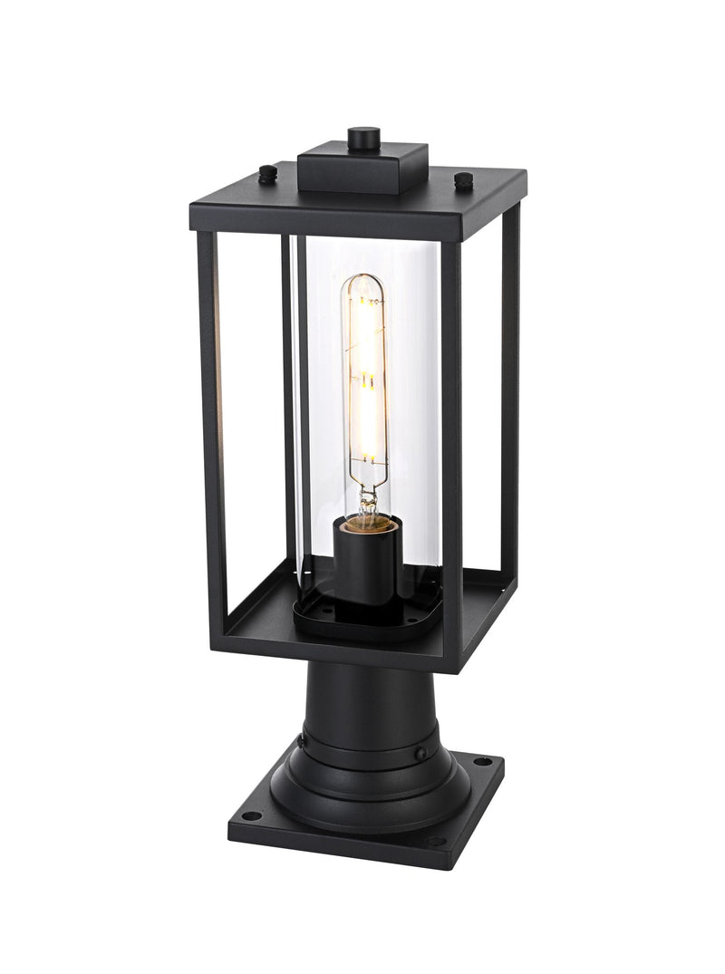 Memphis Outdoor Post Light in Black