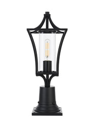 Belgrade Outdoor Post Light in Black