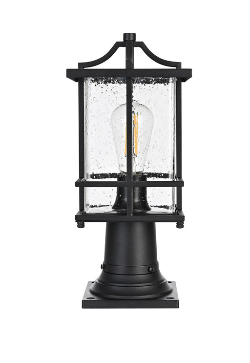 Miller Outdoor Post Light in Black