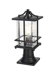 Miller Outdoor Post Light in Black