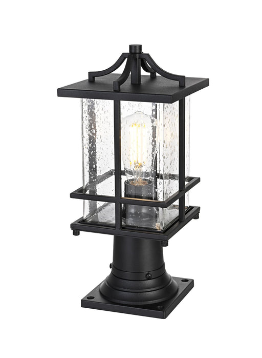 Miller Outdoor Post Light in Black