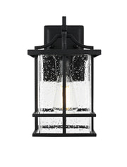 Miller Outdoor Wall Lantern in Black