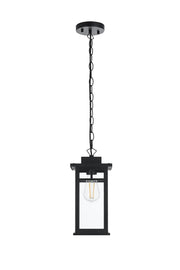 Mercer Outdoor Lantern Pendant in Black