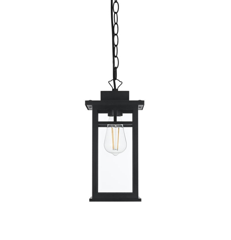 Mercer Outdoor Lantern Pendant in Black