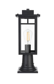 Mercer Outdoor Post Light in Black