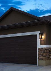 Mercer Outdoor Wall Lantern in Black