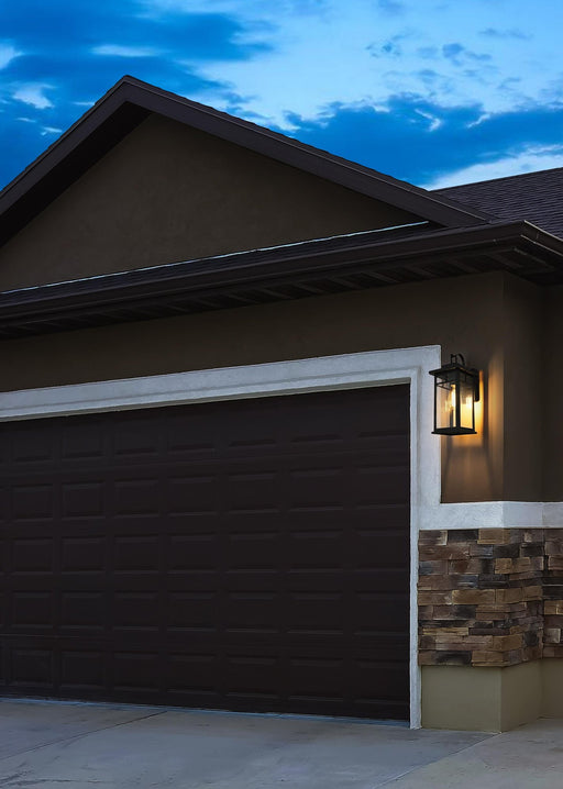 Mercer Outdoor Wall Lantern in Black