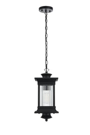 Collins Outdoor Lantern Pendant in Black