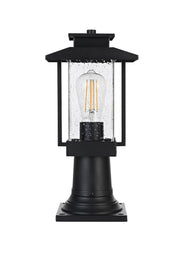 Tioga Outdoor Post Light in Black