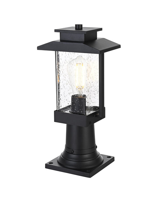 Tioga Outdoor Post Light in Black