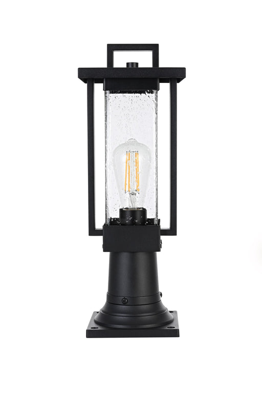 Tilton Outdoor Post Light in Black