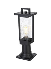 Tilton Outdoor Post Light in Black