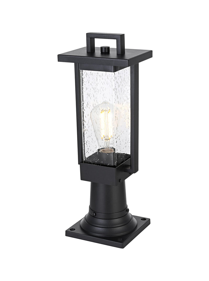 Tilton Outdoor Post Light in Black