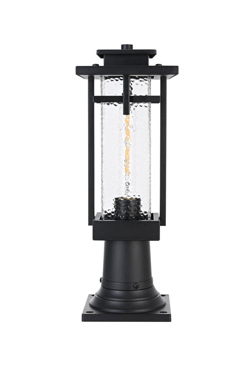 Cambria Outdoor Post Light in Black