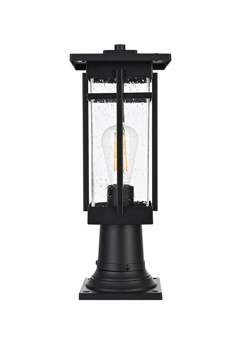 Livingston Outdoor Post Light in Black