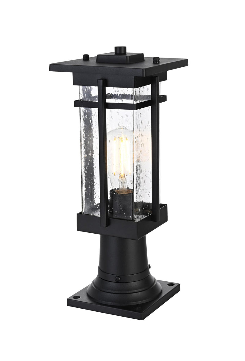 Livingston Outdoor Post Light in Black