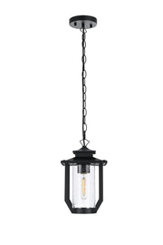 Sepviva Outdoor Lantern Pendant in Black