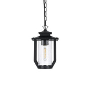 Sepviva Outdoor Lantern Pendant in Black