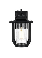 Wensley Outdoor Wall Lantern in Black