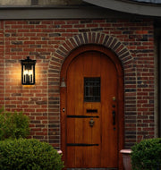 Sheridan 4-Light Outdoor Wall Lantern in Black