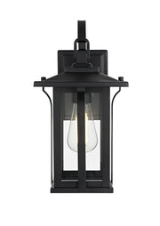 Thayer Outdoor Wall Lantern in Black