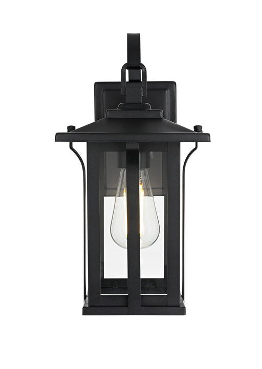 Thayer Outdoor Wall Lantern in Black