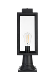 Hilton Outdoor Post Light in Black