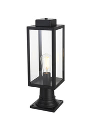 Hilton Outdoor Post Light in Black