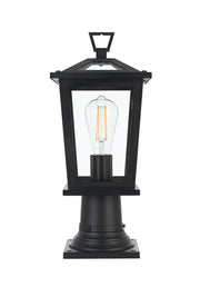 Cayman 7" Outdoor Post Light in Black