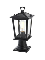 Cayman 7" Outdoor Post Light in Black