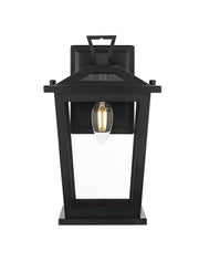Berks Outdoor Wall Lantern in Black