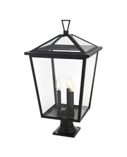 Oxford 3-Light Outdoor Post Light in Black