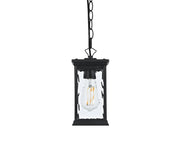 Mascher Outdoor Lantern Pendant in Black