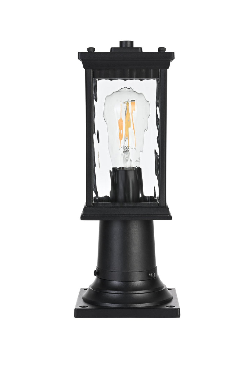 Mascher Outdoor Post Light in Black