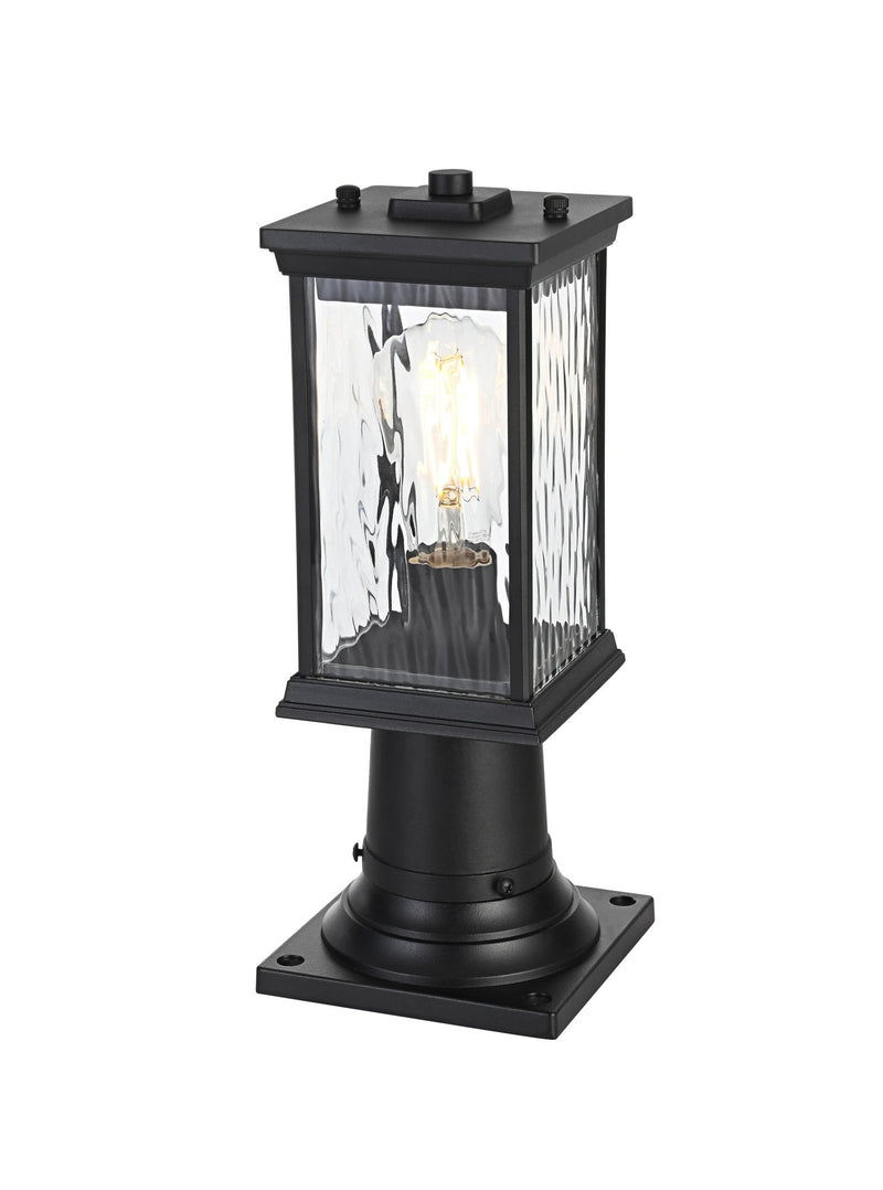 Mascher Outdoor Post Light in Black