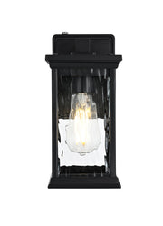 Mascher Outdoor Wall Lantern in Black