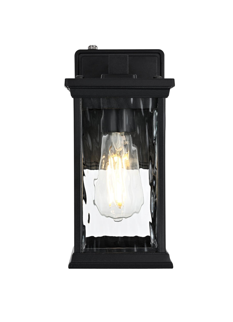 Mascher Outdoor Wall Lantern in Black