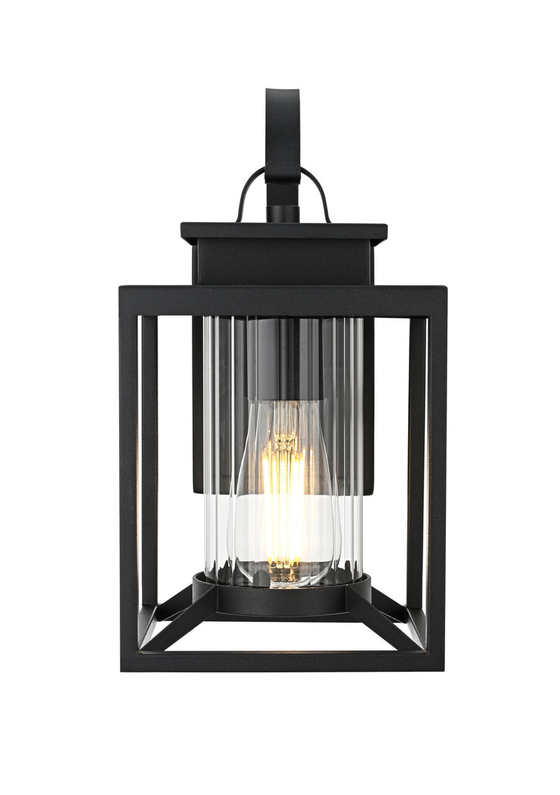Witte Outdoor Wall Lantern in Black