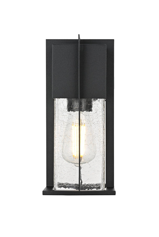 Janney 5" Outdoor Wall Sconce in Black