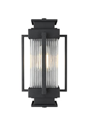 Harlan Outdoor Wall Lantern in Black