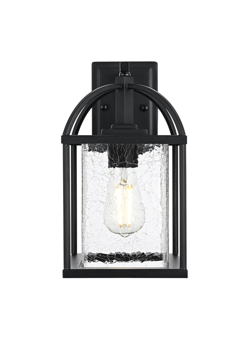 Gratz Outdoor Wall Lantern in Black